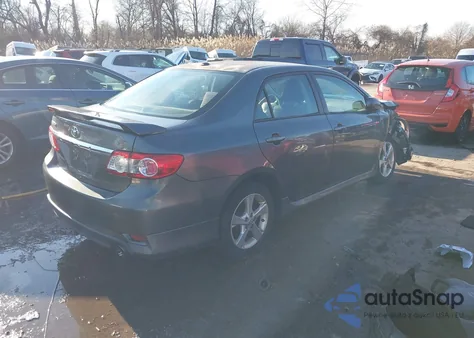 2011 Toyota Corolla S from USA, damaged, VIN 2T1BU4EE4BC708575